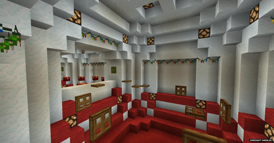 Holidays Parkour! — Minecraft xarita, rasm 2