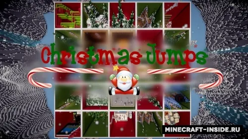 Christmas Jumps — Minecraft xarita, rasm 1