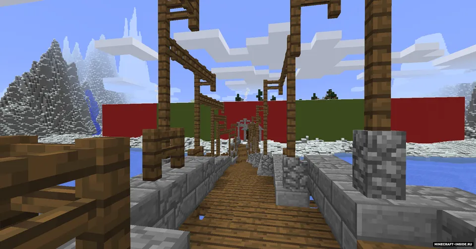 Christmas Jumps — Minecraft xarita, rasm 5
