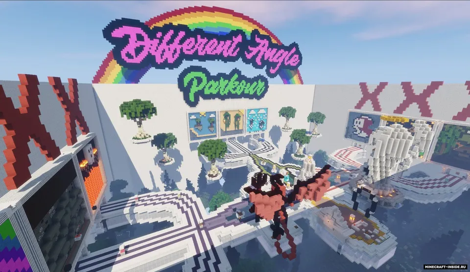 Different Angles Parkour! — Minecraft xarita, rasm 5