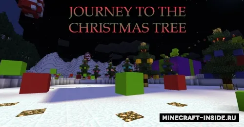 Journey To The Christmas Tree — Minecraft xarita, rasm 1