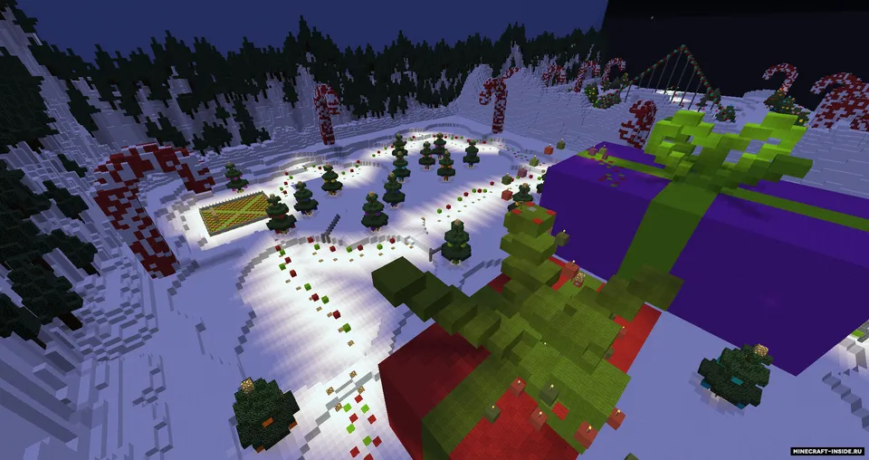 Journey To The Christmas Tree — Minecraft xarita, rasm 3