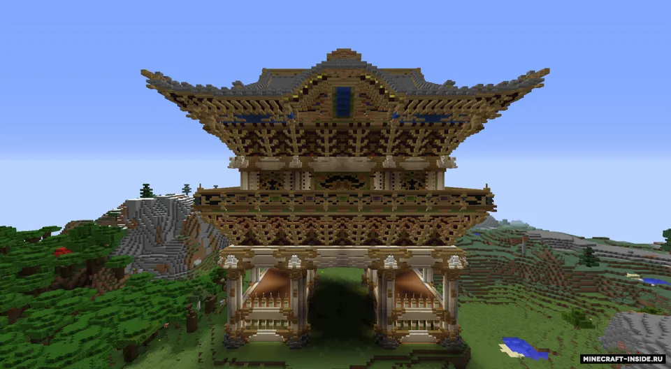 Nikko Toshogu Shrine — Minecraft xarita, rasm 2