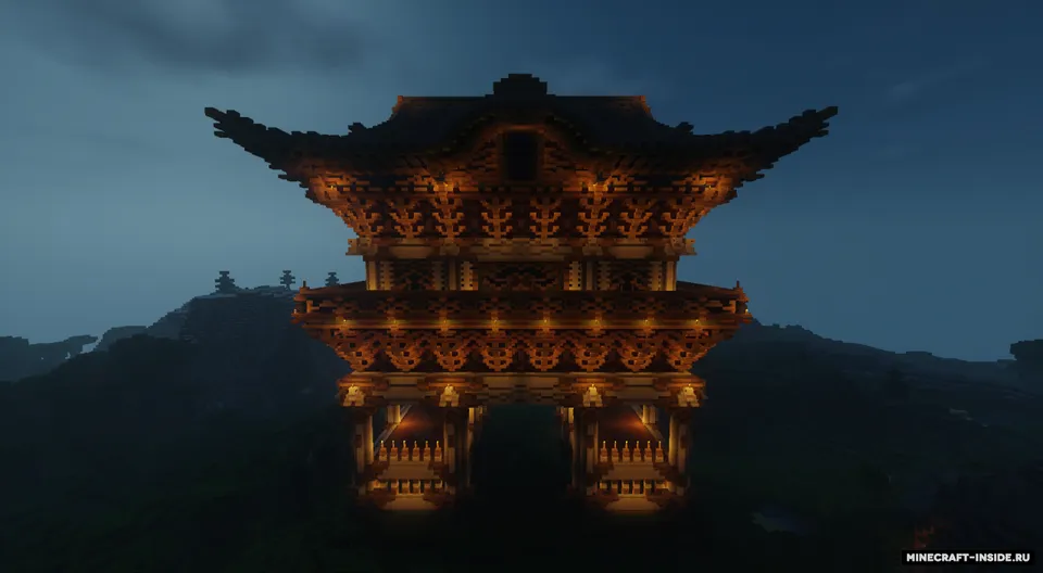 Nikko Toshogu Shrine — Minecraft xarita, rasm 7