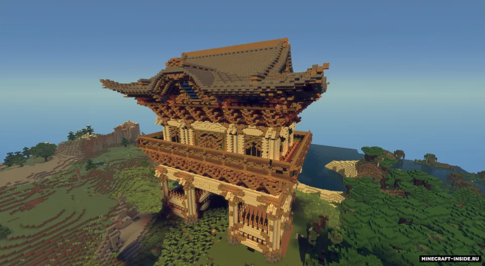 Nikko Toshogu Shrine — Minecraft xarita, rasm 8