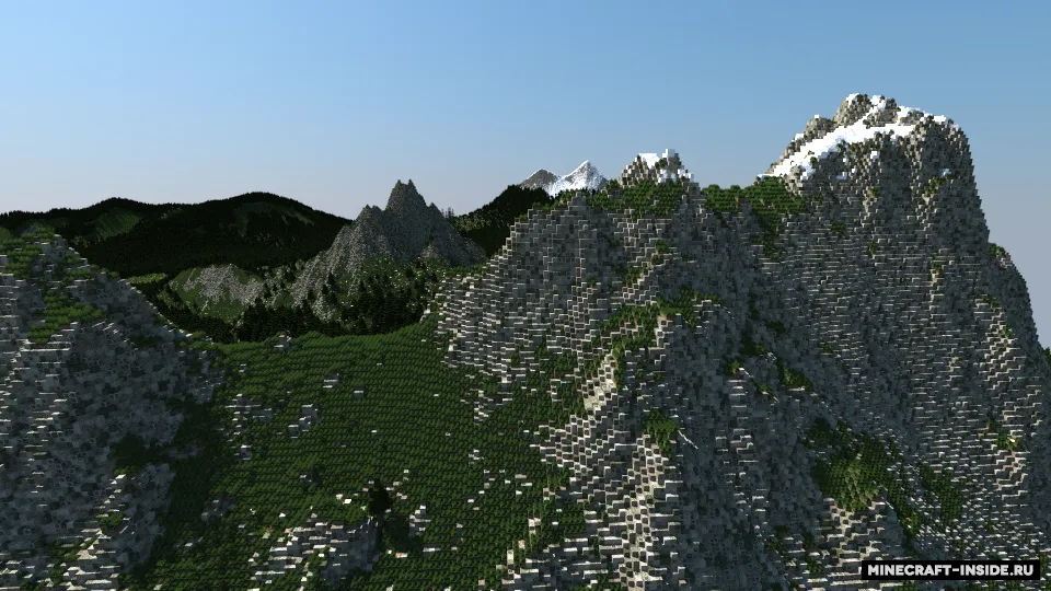 Beautiful Mountains — Minecraft xarita, rasm 3