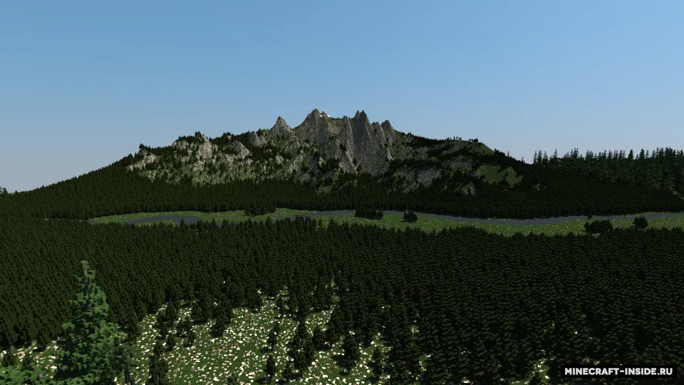 Beautiful Mountains — Minecraft xarita, rasm 4