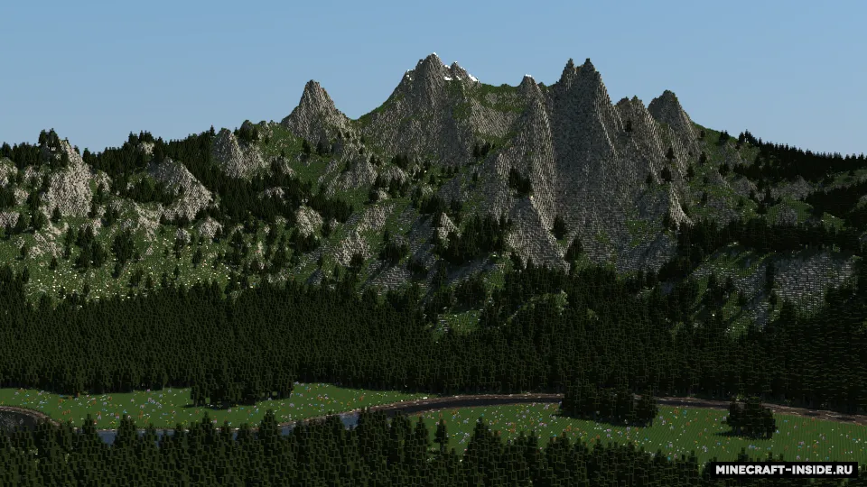 Beautiful Mountains — Minecraft xarita, rasm 5