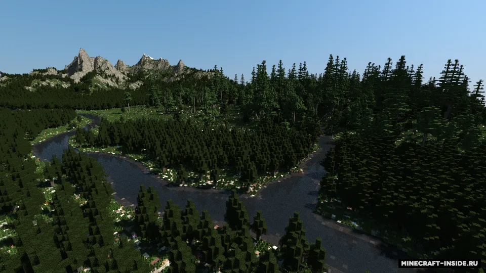 Beautiful Mountains — Minecraft xarita, rasm 6