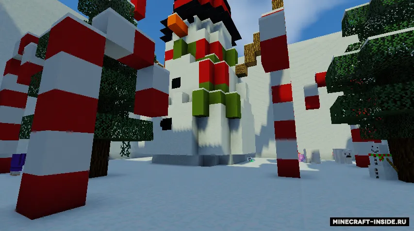 Find The Buttons: Christmas Dreams — Minecraft xarita, rasm 3