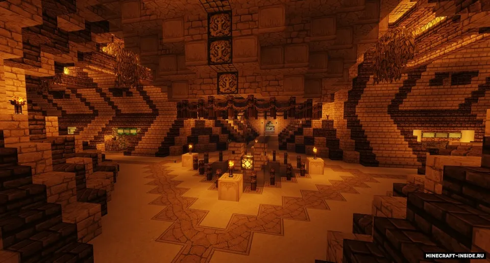 Desert City of Ahn'Set — Minecraft xarita, rasm 2