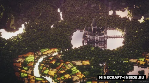 Lake District — Minecraft xarita, rasm 1