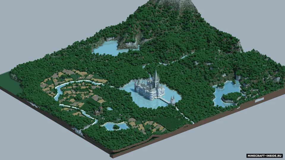 Lake District — Minecraft xarita, rasm 2