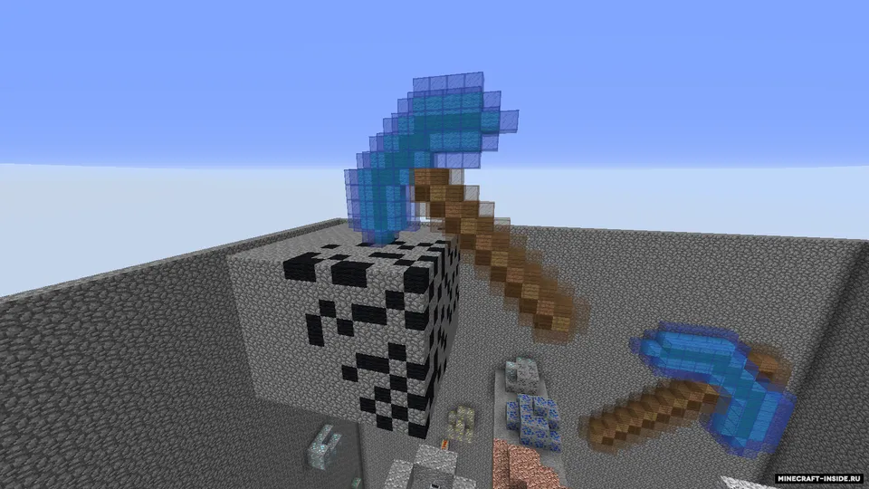 Rainbow Parkour (Dropper) — Minecraft xarita, rasm 2