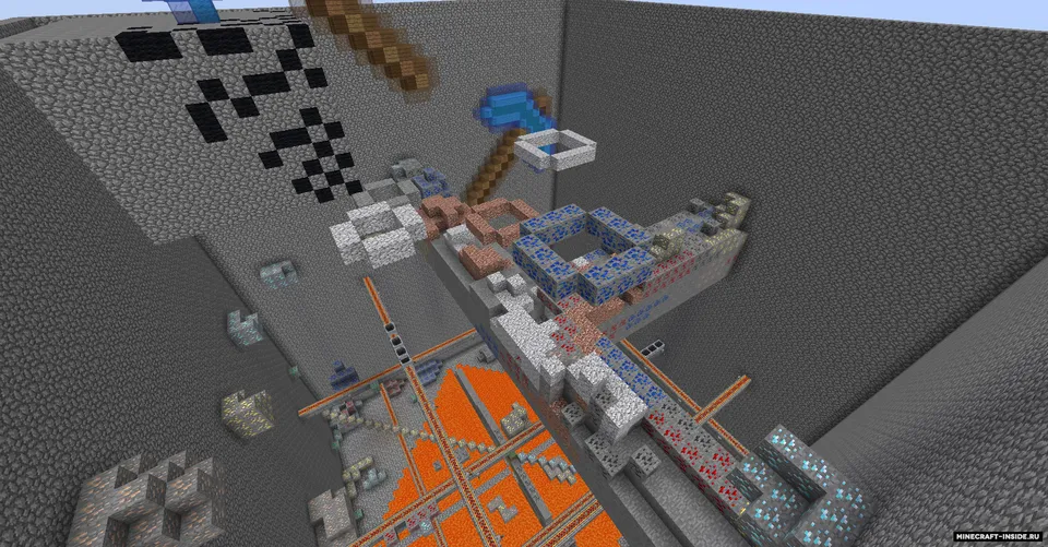 Rainbow Parkour (Dropper) — Minecraft xarita, rasm 5