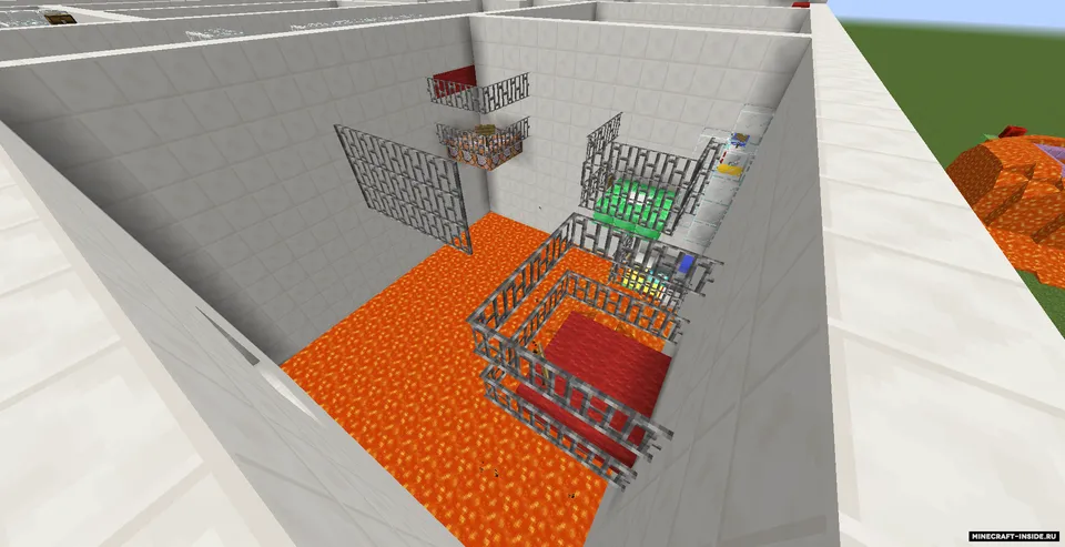 Sprint Lava Parkour 2 — Minecraft xarita, rasm 3