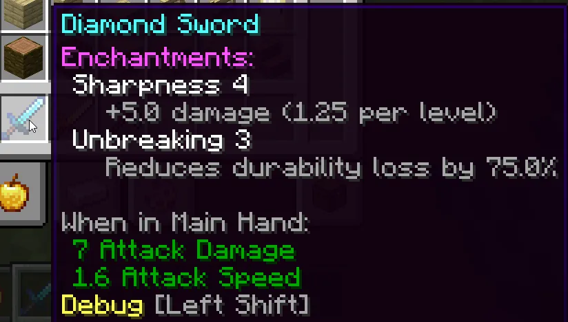 Raynna's ToolTips — Minecraft mod, rasm 4