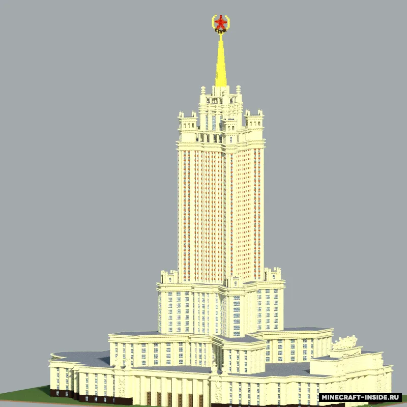 Zaryadyedagi ma'muriy bino — Minecraft xarita, rasm 2