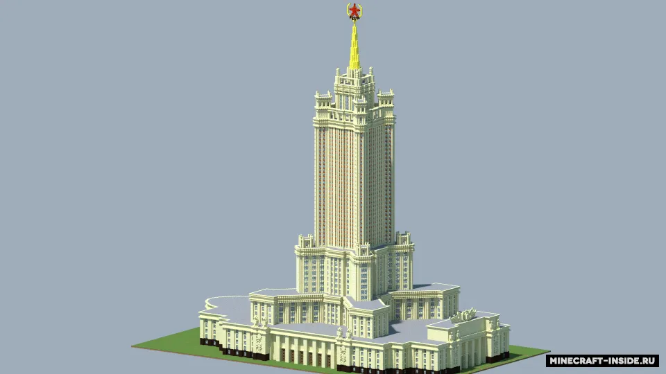 Zaryadyedagi ma'muriy bino — Minecraft xarita, rasm 3
