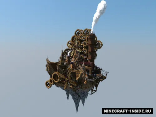 Industrial Floating City — Minecraft xarita, rasm 1