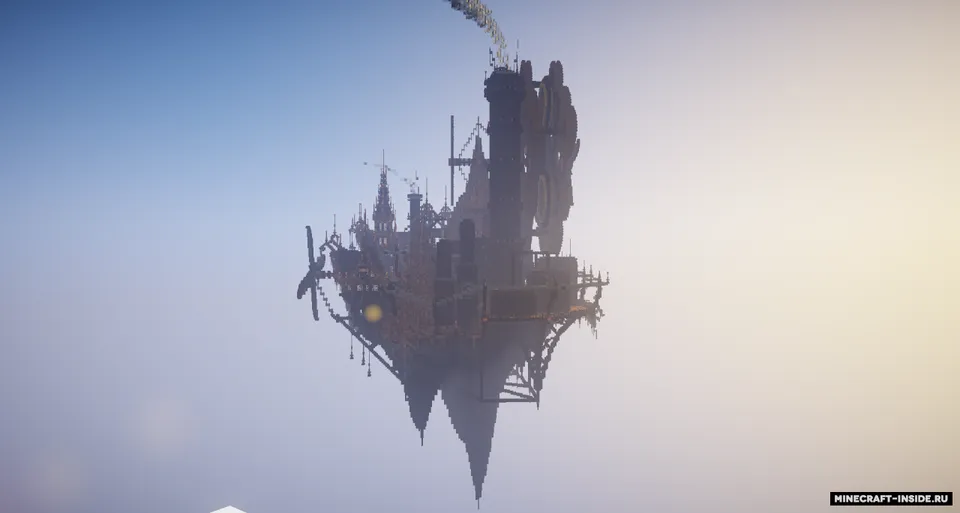 Industrial Floating City — Minecraft xarita, rasm 2