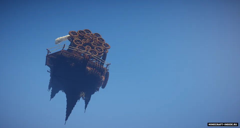 Industrial Floating City — Minecraft xarita, rasm 3
