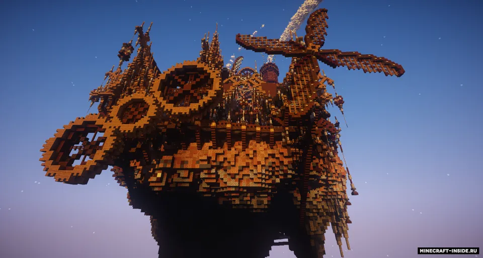 Industrial Floating City — Minecraft xarita, rasm 5