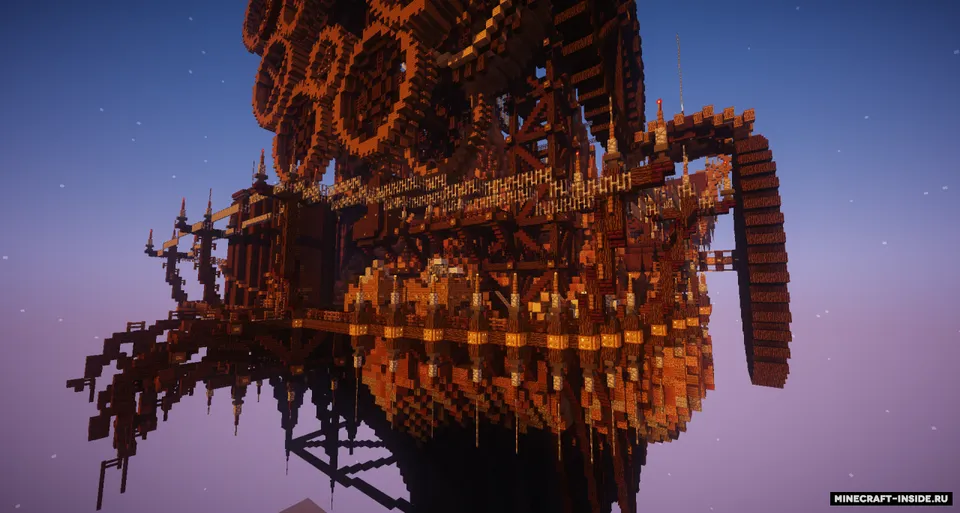Industrial Floating City — Minecraft xarita, rasm 6