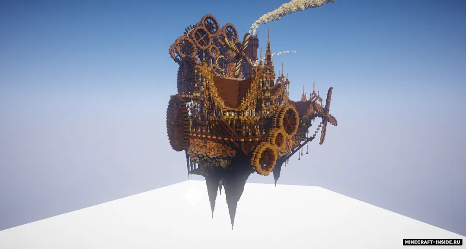 Industrial Floating City — Minecraft xarita, rasm 8