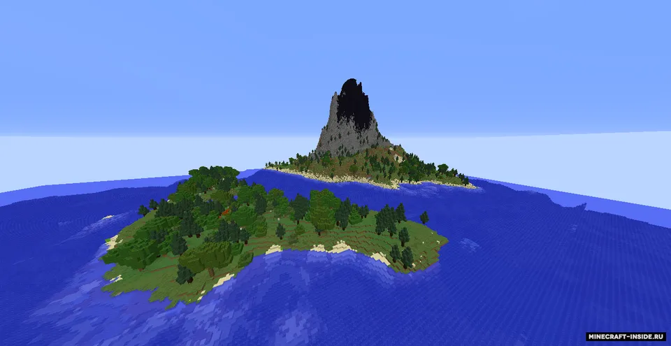 Volcano Survival Island — Minecraft xarita, rasm 2