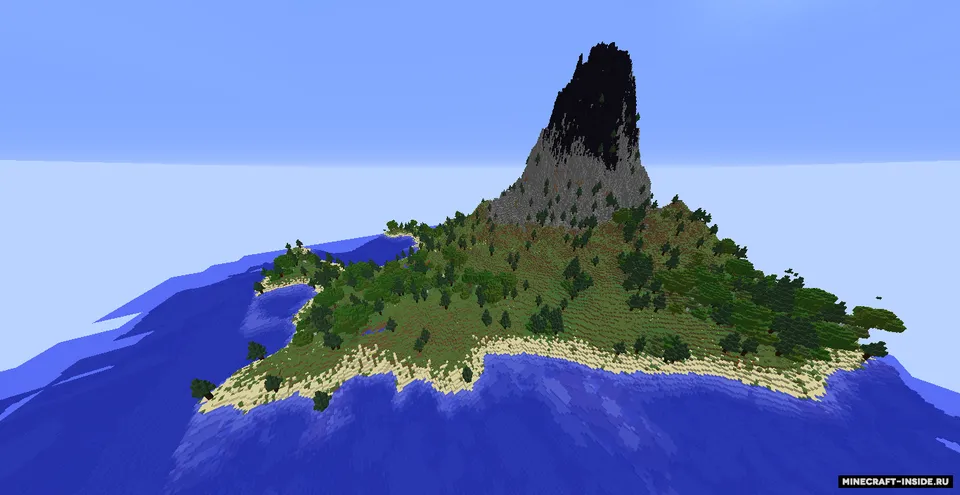 Volcano Survival Island — Minecraft xarita, rasm 3