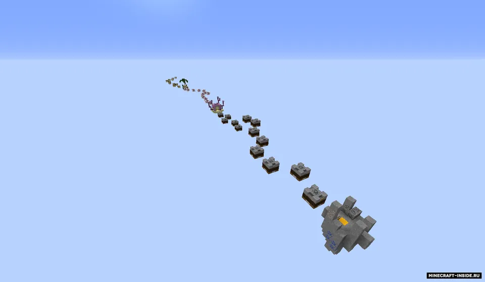 Pad Parkour — Minecraft xarita, rasm 4