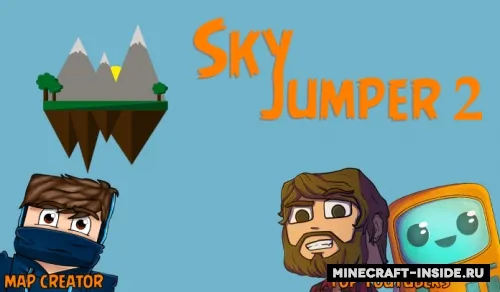 Sky Jumper 2 — Minecraft xarita, rasm 1