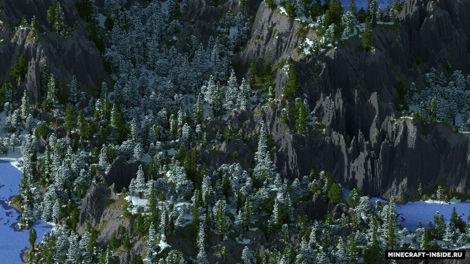 Titan's Creek — Minecraft xarita, rasm 3
