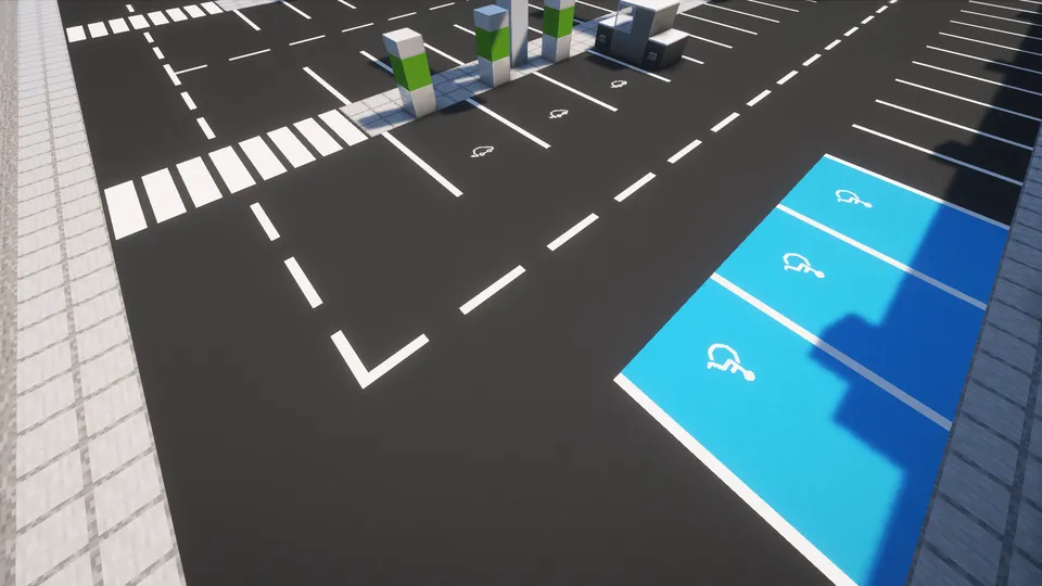 City Roads — Minecraft mod, rasm 3