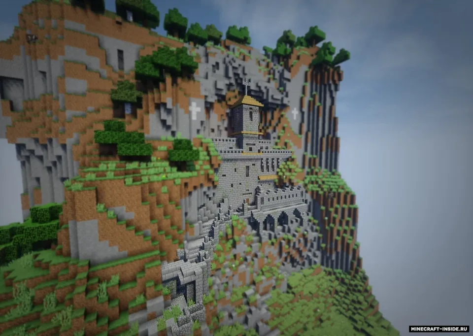 Ostrog Monastery — Minecraft xarita, rasm 6