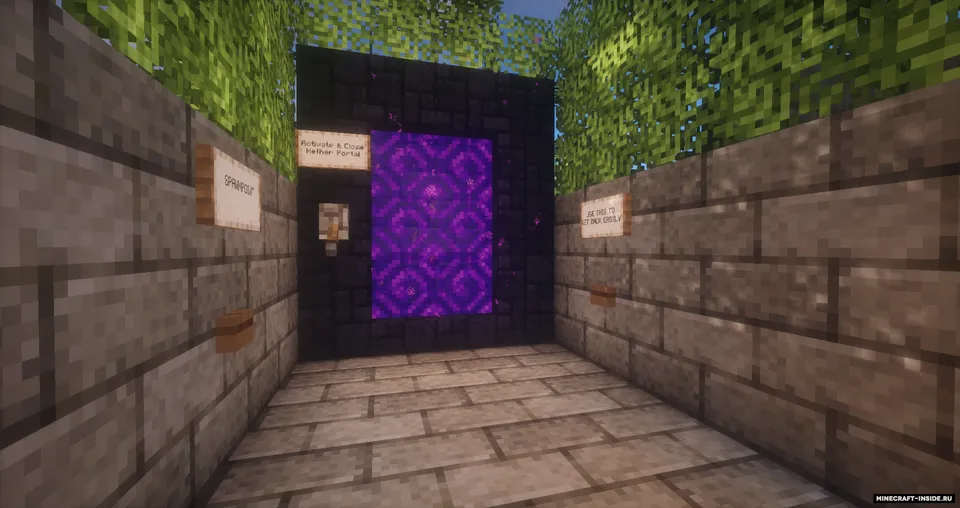 Living Maze — Minecraft xarita, rasm 2