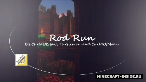 Rod Run — Minecraft xarita, rasm 1
