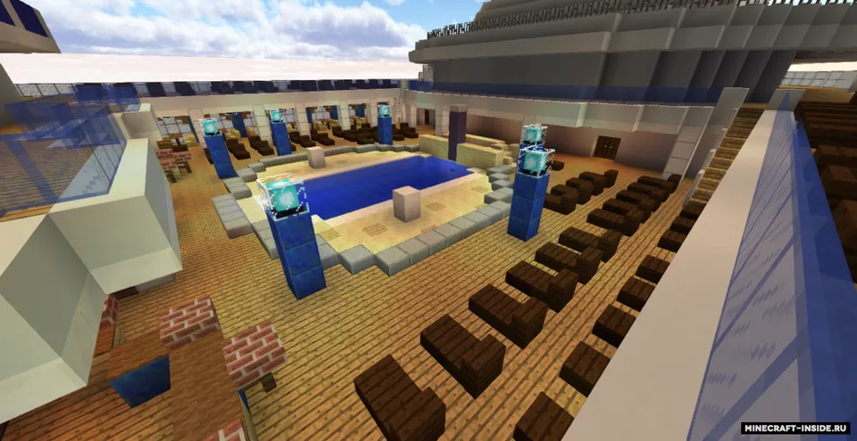 Carnival Legend Ship — Minecraft xarita, rasm 6