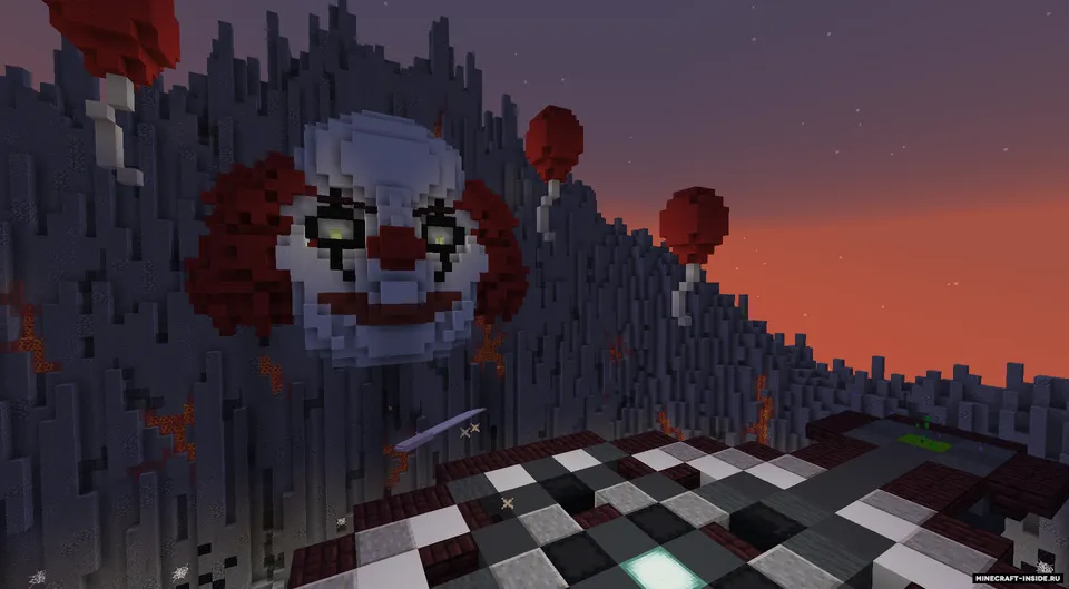 Pennywise Boss Battle — Minecraft xarita, rasm 3