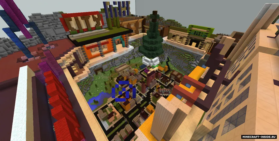 Bus Company — Minecraft xarita, rasm 2