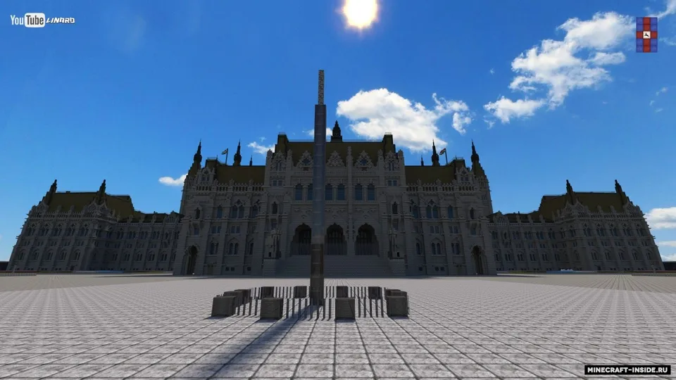 The Hungarian Parliament — Minecraft xarita, rasm 2