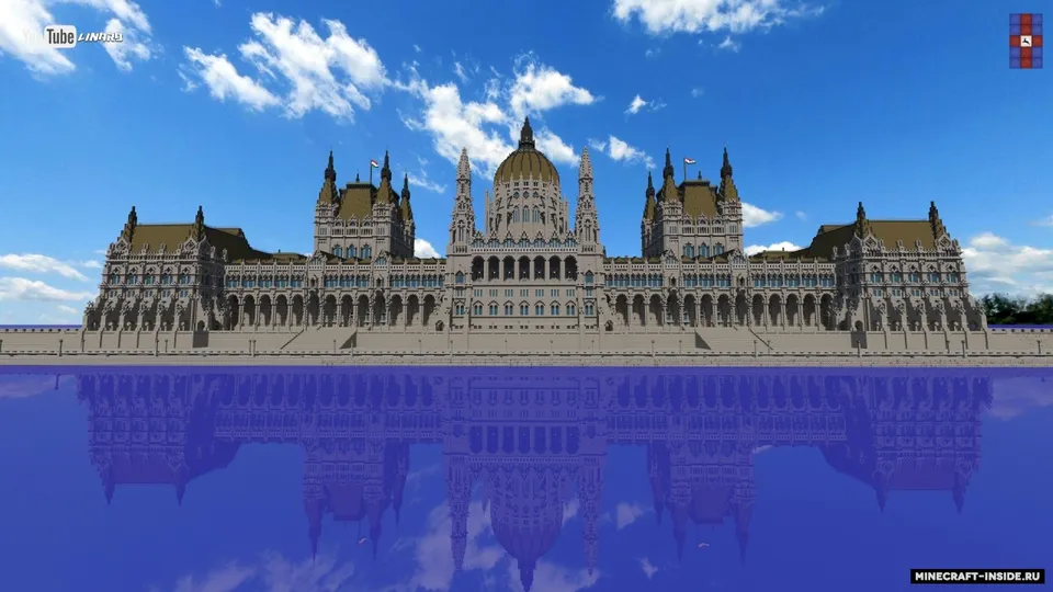 The Hungarian Parliament — Minecraft xarita, rasm 4