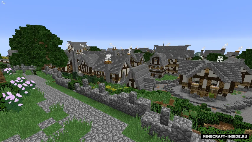 Bree Town — Minecraft xarita, rasm 2
