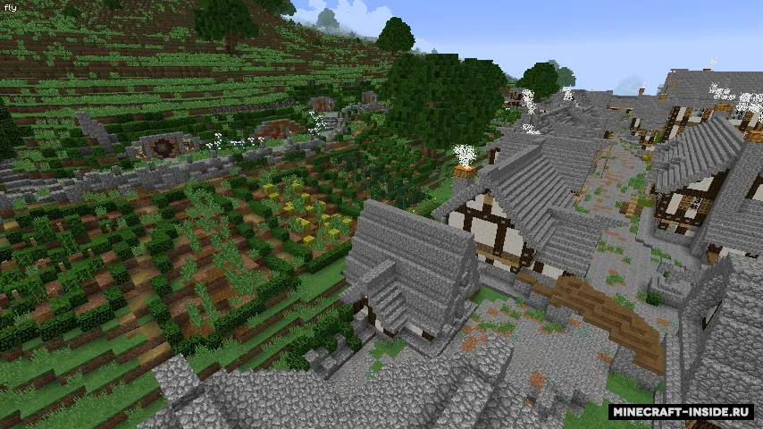Bree Town — Minecraft xarita, rasm 6