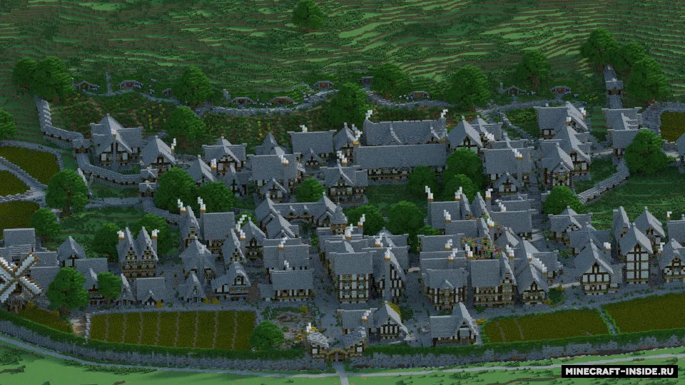 Bree Town — Minecraft xarita, rasm 8