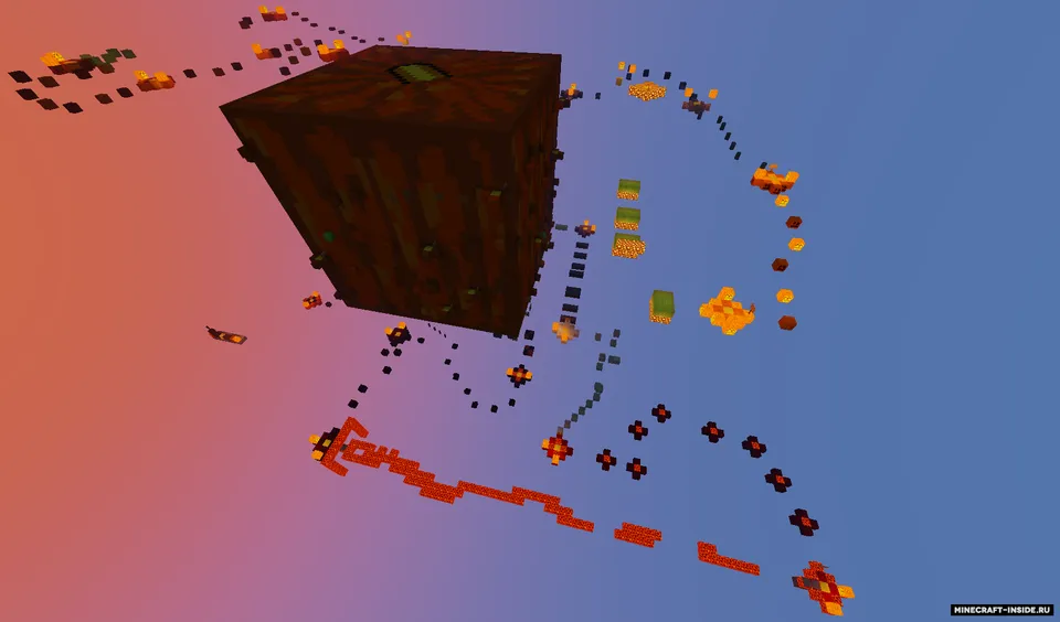 50 Stages Of Easy Halloween Parkour — Minecraft xarita, rasm 2