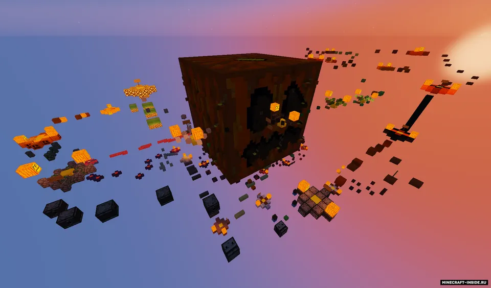 50 Stages Of Easy Halloween Parkour — Minecraft xarita, rasm 4