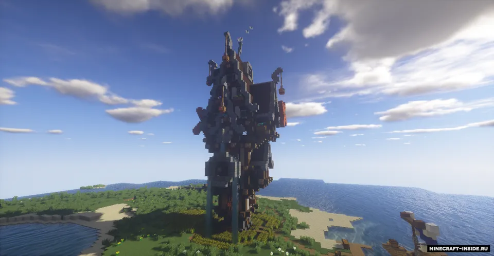 Steampunk House — Minecraft xarita, rasm 2