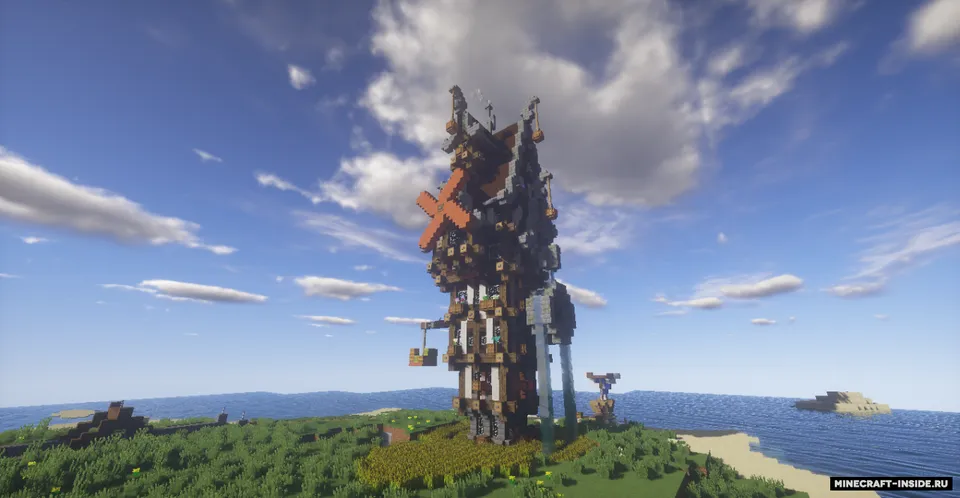 Steampunk House — Minecraft xarita, rasm 5